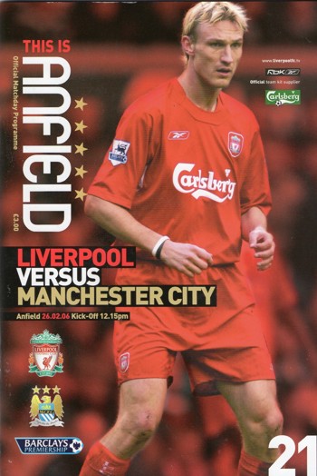 Match programme